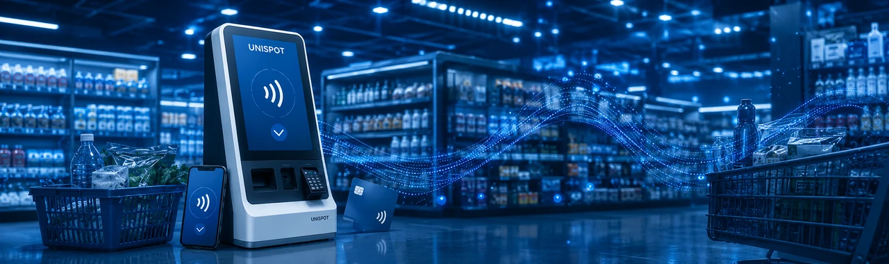 Retail Contactless Checkout Kiosks